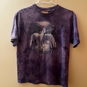The Mountain Purple Unicorn Graphic Tee